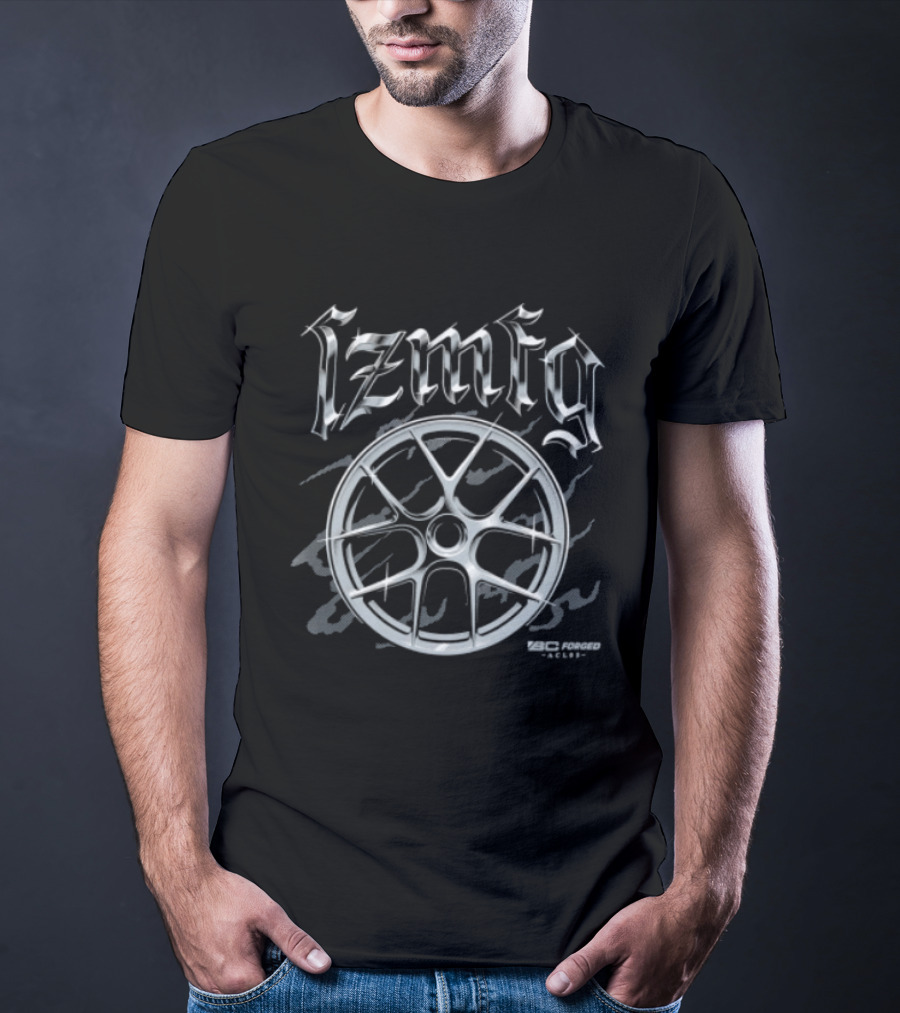 Lzmfg Gothic Chrome Wheel T-Shirt