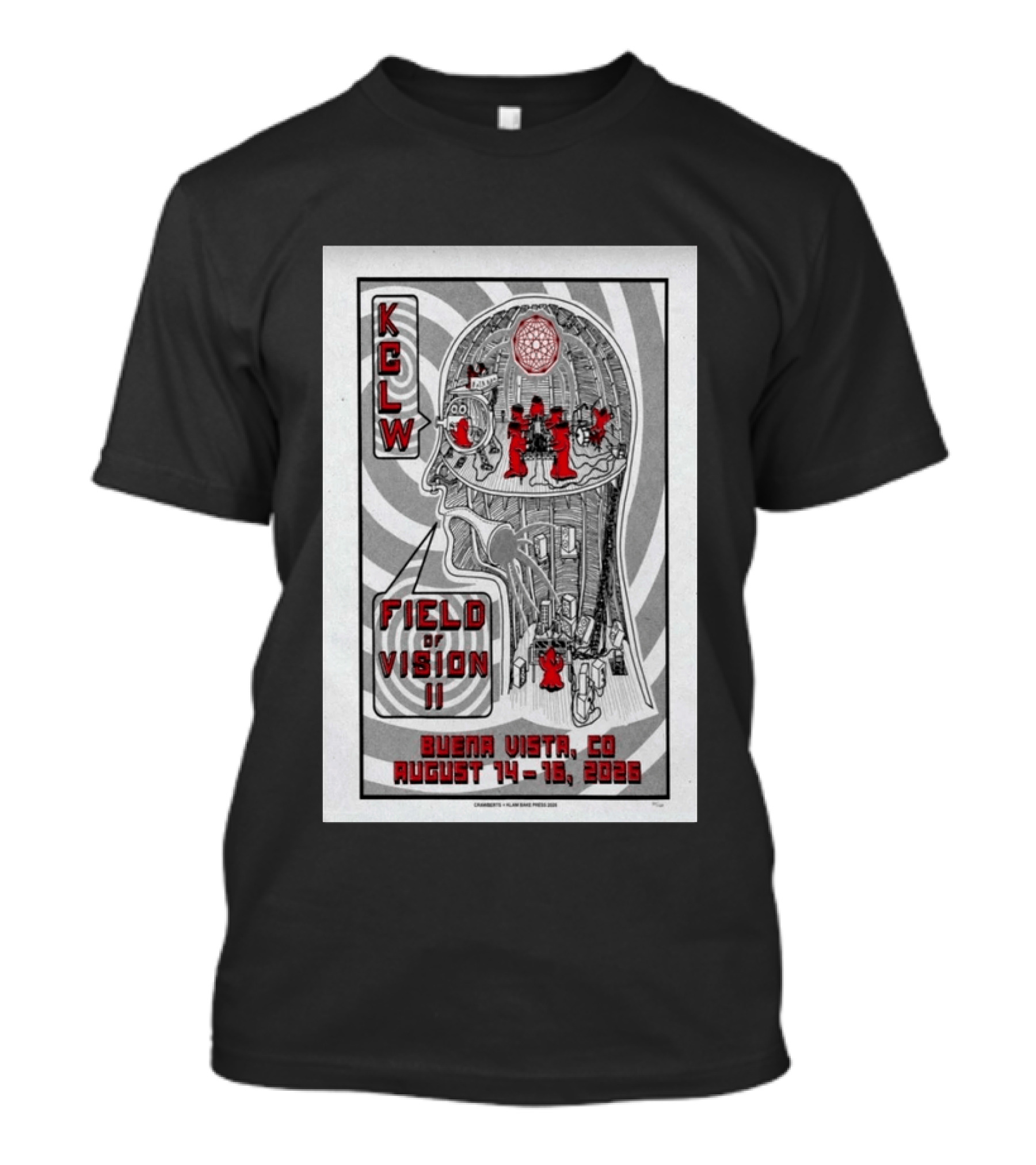 KGLW Field Of Vision II Buena Vista CO August 14 16 2026 T-Shirt