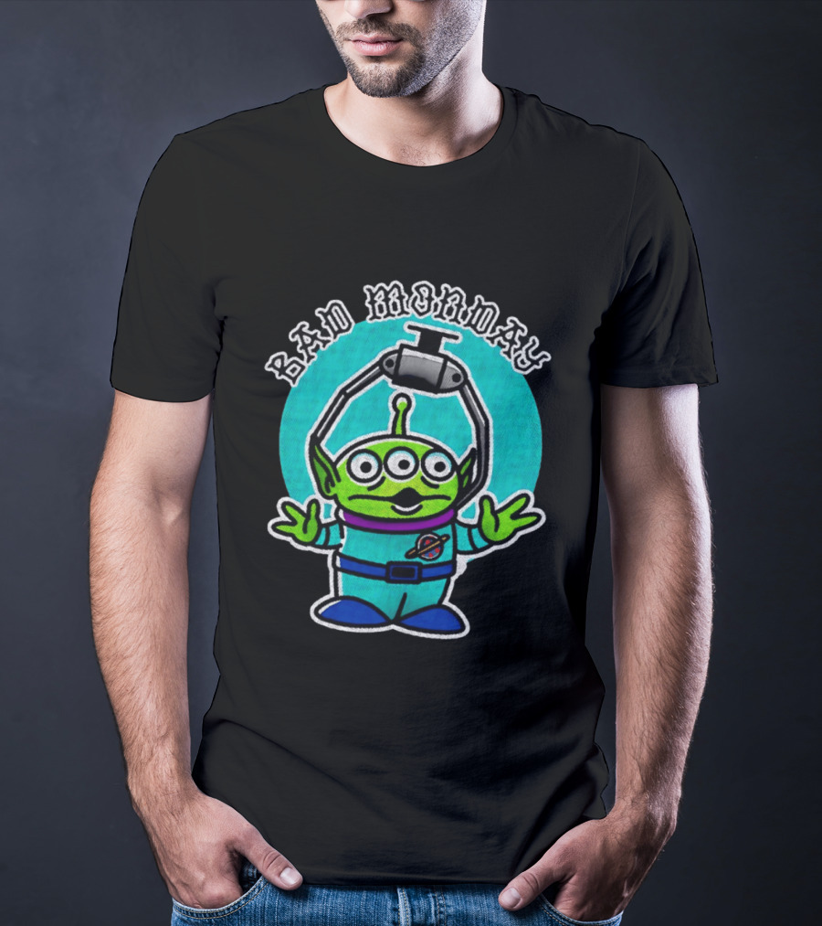 Bad Monday Toy Story Alien With Claw Gothic T-Shirt