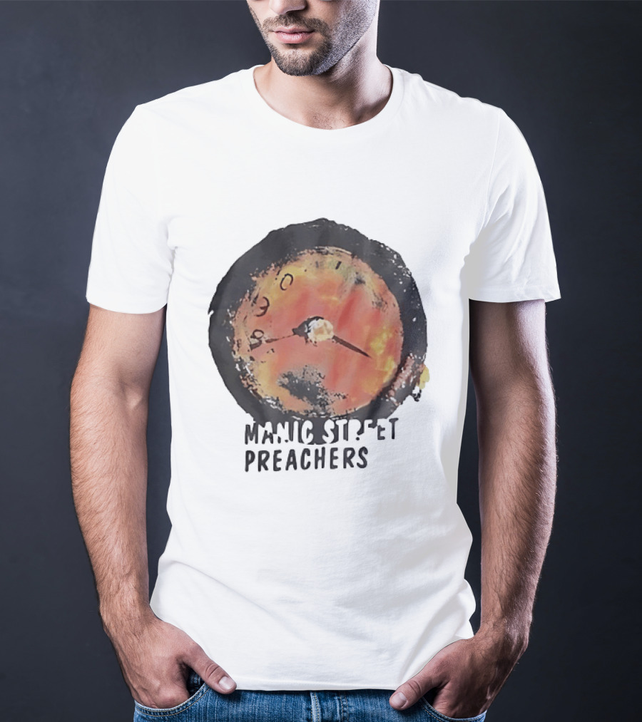 Manic Street Preachers Alternative Rock Band Dial T-Shirt