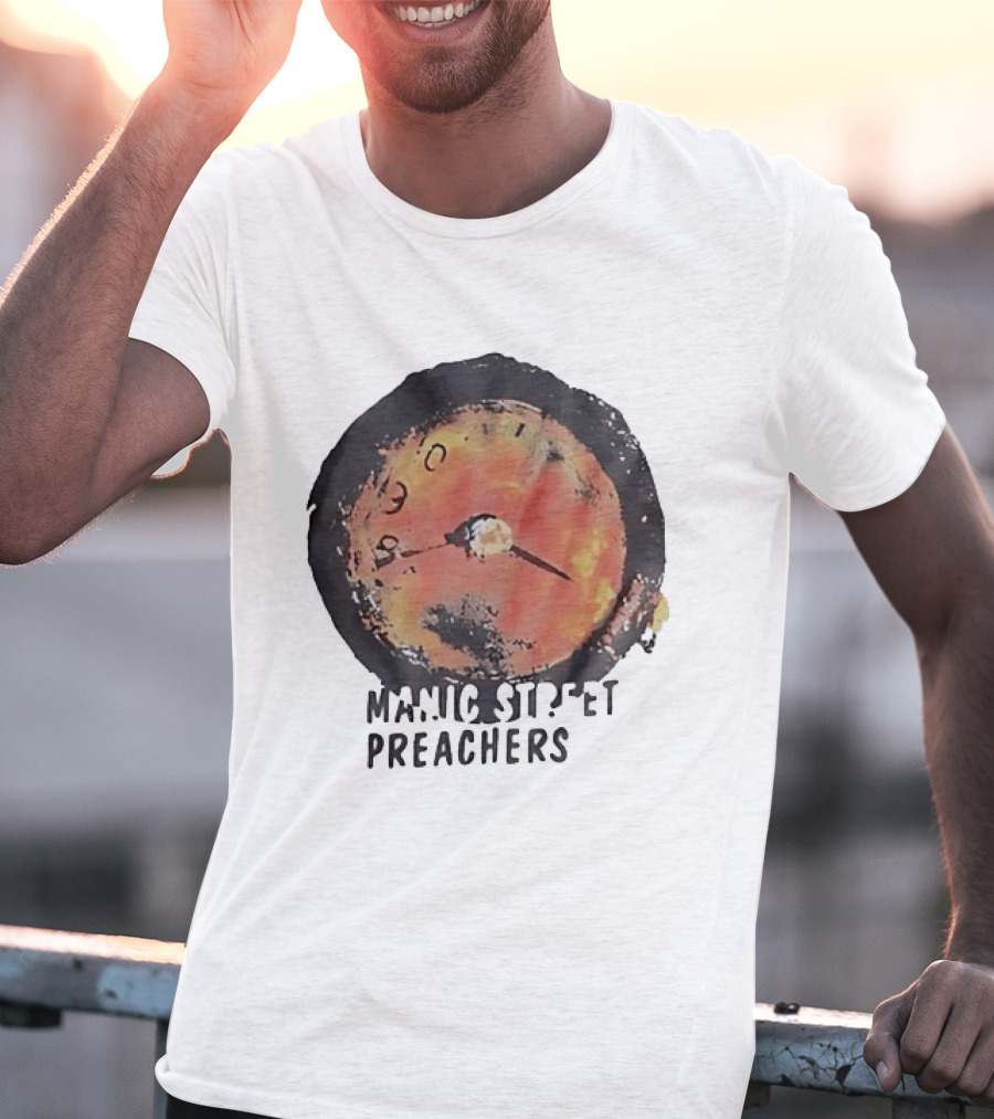 Manic Street Preachers Alternative Rock Band Dial T-Shirt