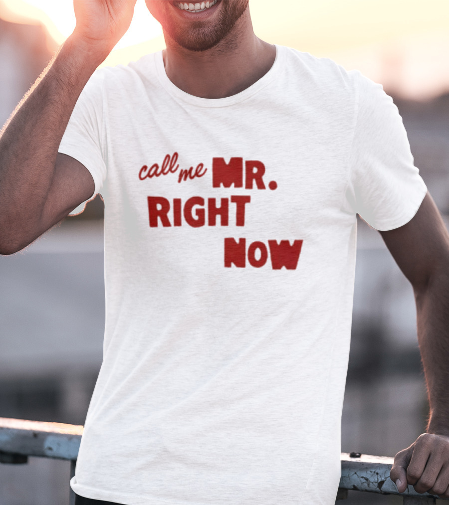 Republic Records Store Call Me Mr. Right Now T-Shirt