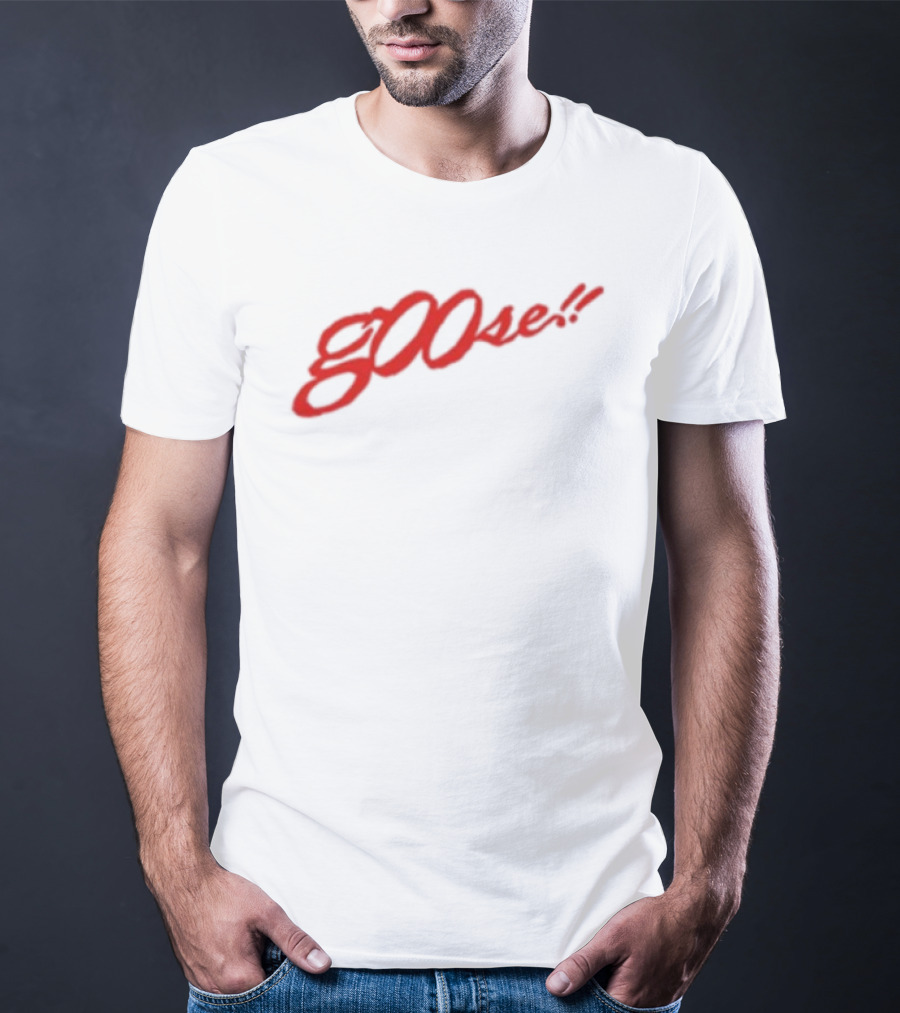 Grent Perez G00se Baseball Red Script T-Shirt