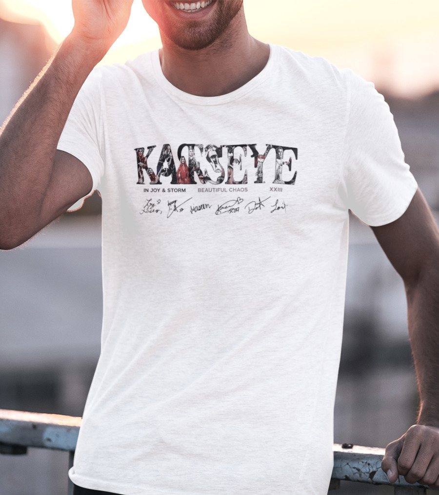 Katseye In Joy And Storm Beautiful Chaos XXIII T-Shirt