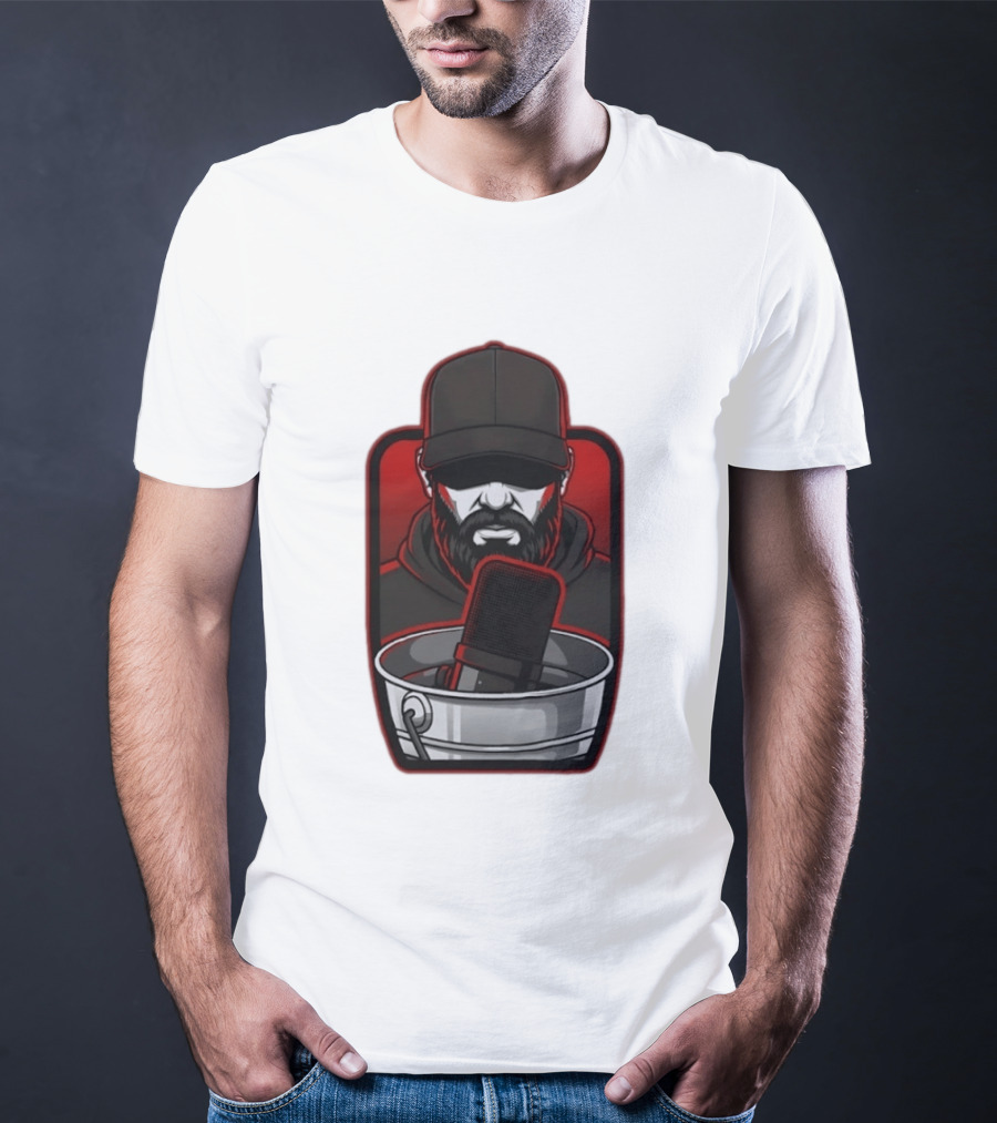 Pat McAfee Show Podcast Host Sports Enthusiast Iconic Microphone T-Shirt