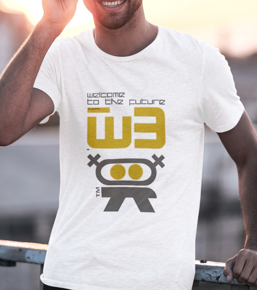 Welcome To The Future W3 Logotype TM T-Shirt