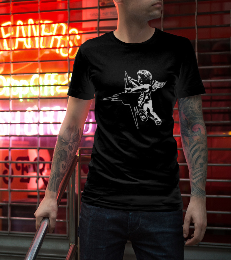Bad Suns Store Cherub Angel With Bow And Arrow T-Shirt