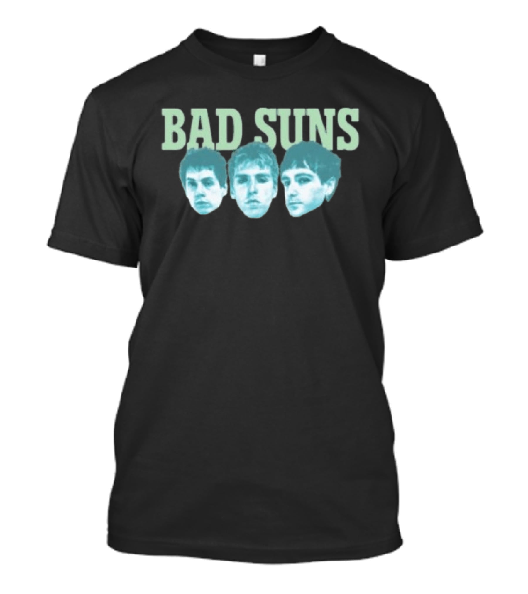Bad Suns Band Floating Heads Imagery Merchandise T-Shirt