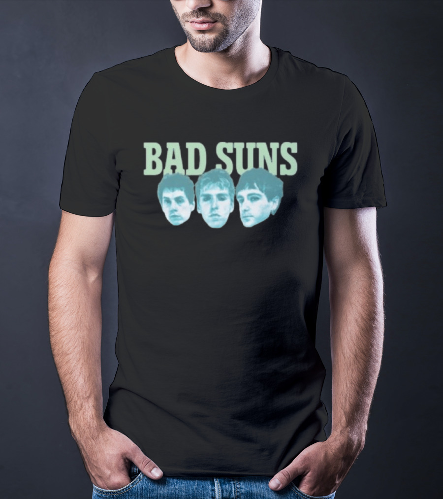 Bad Suns Band Floating Heads Imagery Merchandise T-Shirt