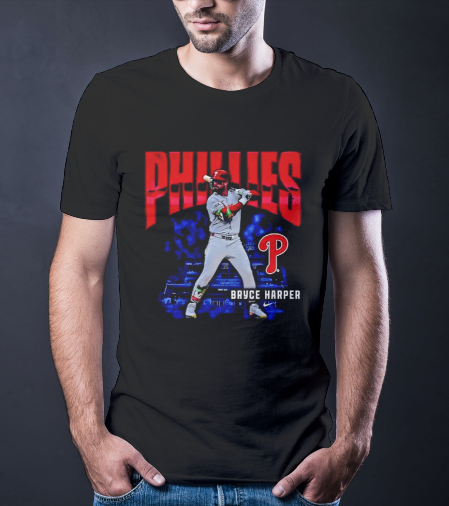 Bryce Harper Phillies Baseball Philadelphia Star T-Shirt