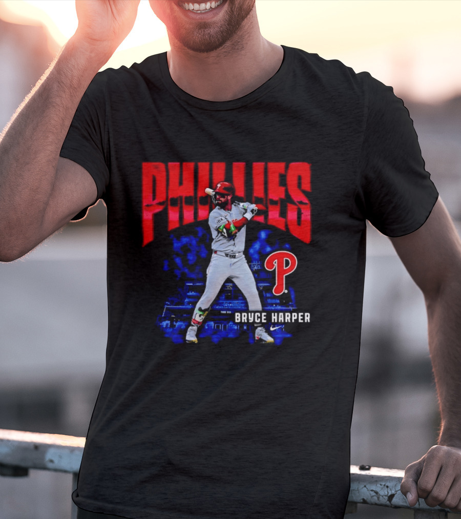 Bryce Harper Phillies Baseball Philadelphia Star T-Shirt