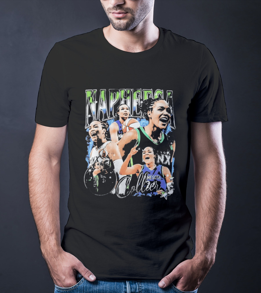 Napheesa Collier Minnesota Lynx Basketball Star T-Shirt