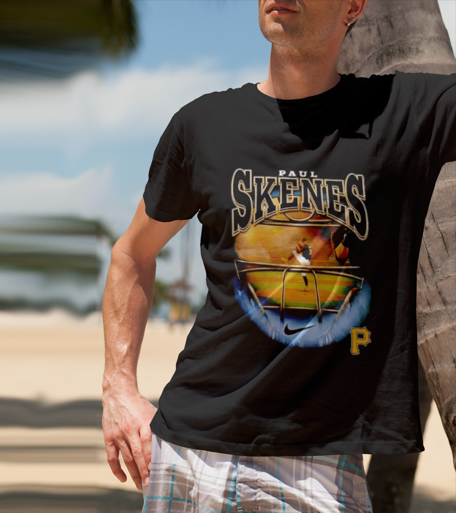 Paul Skenes Pittsburgh Pirates Ballpark Action Nike T-Shirt