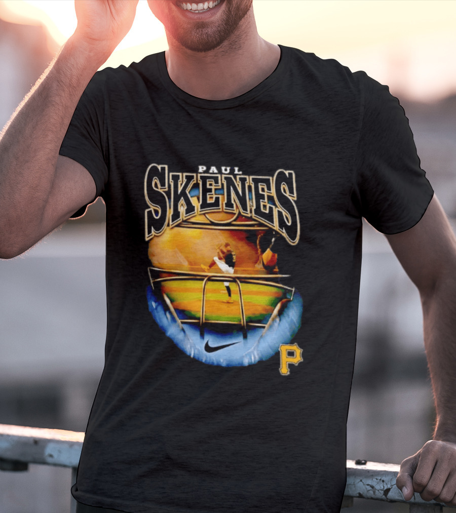 Paul Skenes Pittsburgh Pirates Ballpark Action Nike T-Shirt