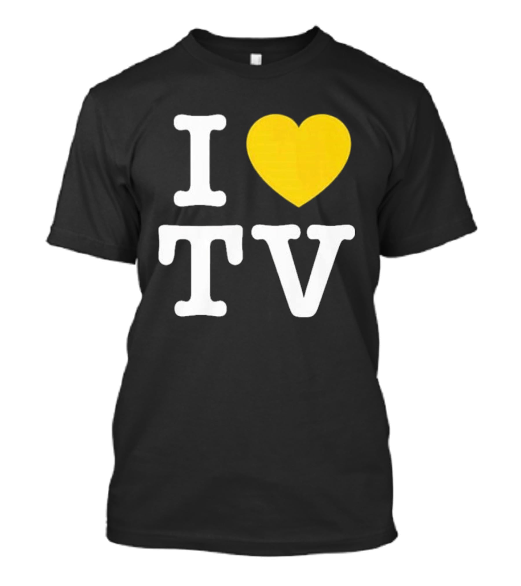 Hivemind I Love TV Heart T-Shirt
