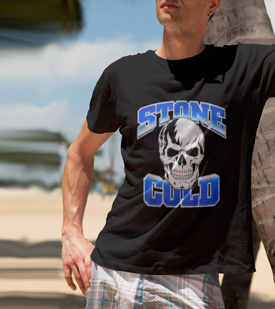 Stone Cold Skull Kevin Owens T-Shirt