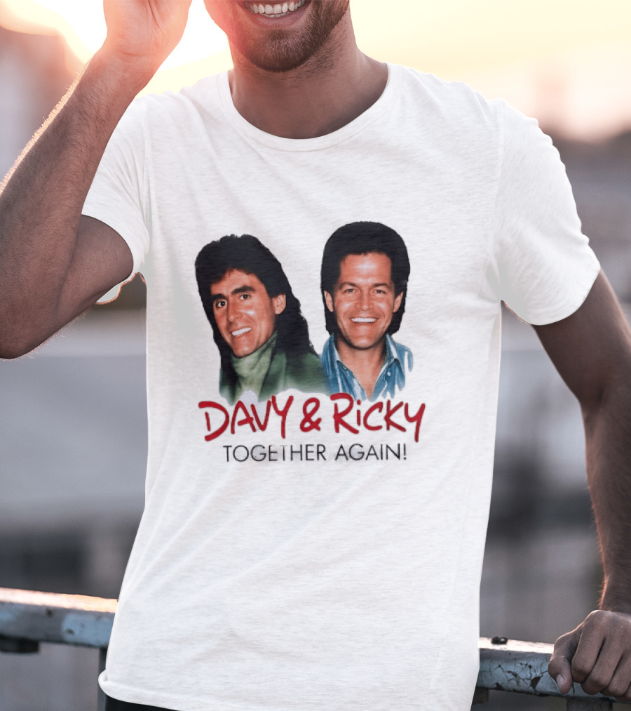 Davy & Ricky Together Again Music Legends T-Shirt