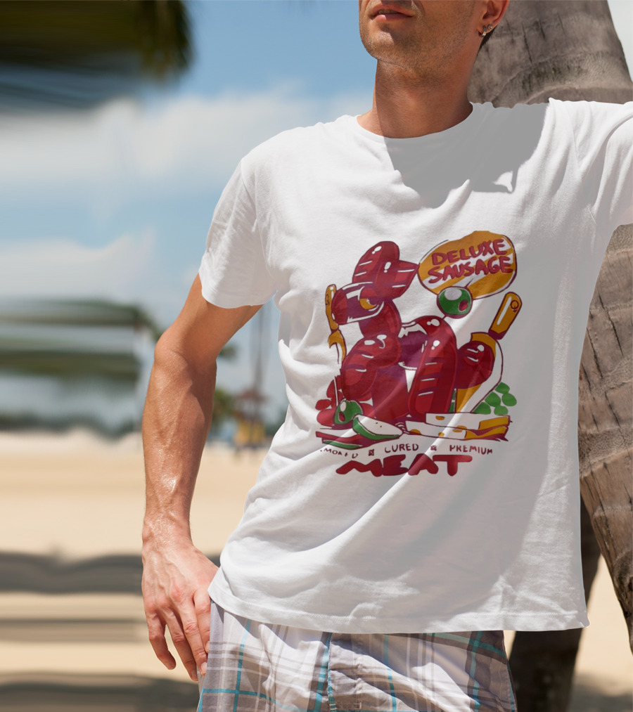 Deluxe Sausage Cured Premium Meat T-Shirt