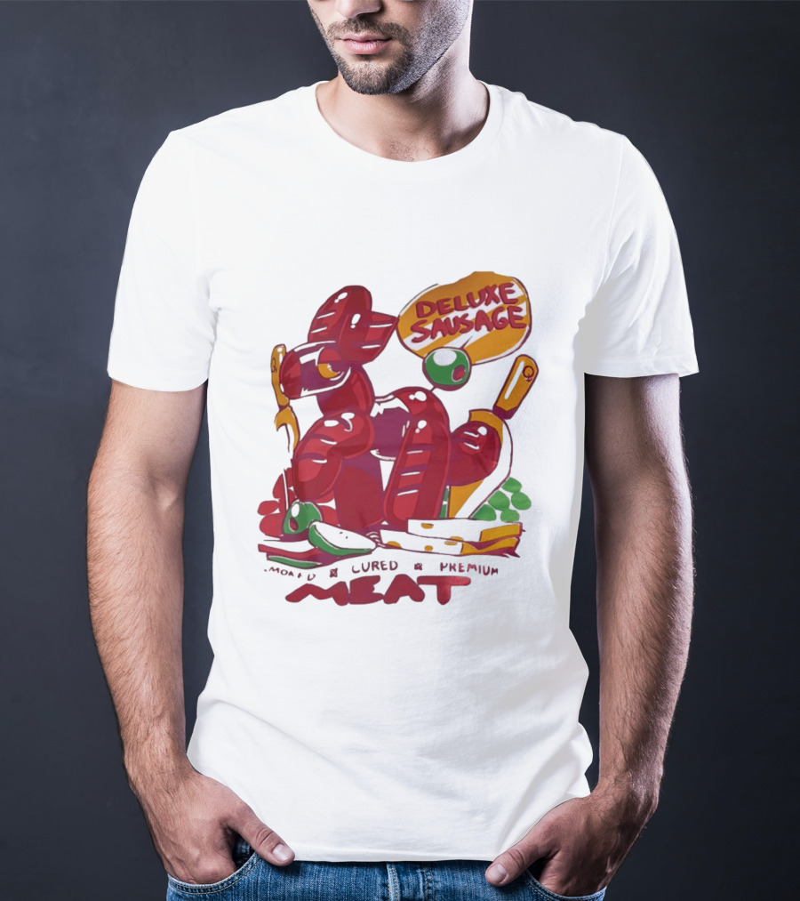 Deluxe Sausage Cured Premium Meat T-Shirt