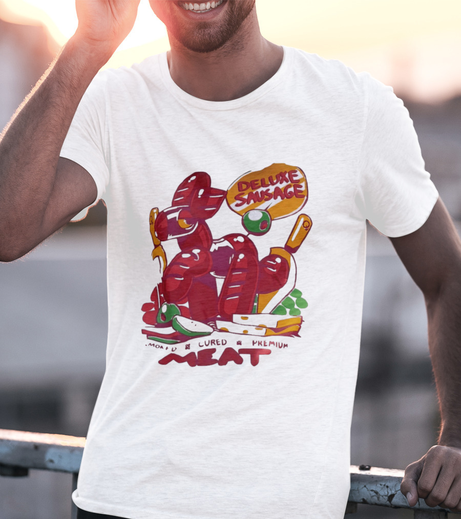 Deluxe Sausage Cured Premium Meat T-Shirt