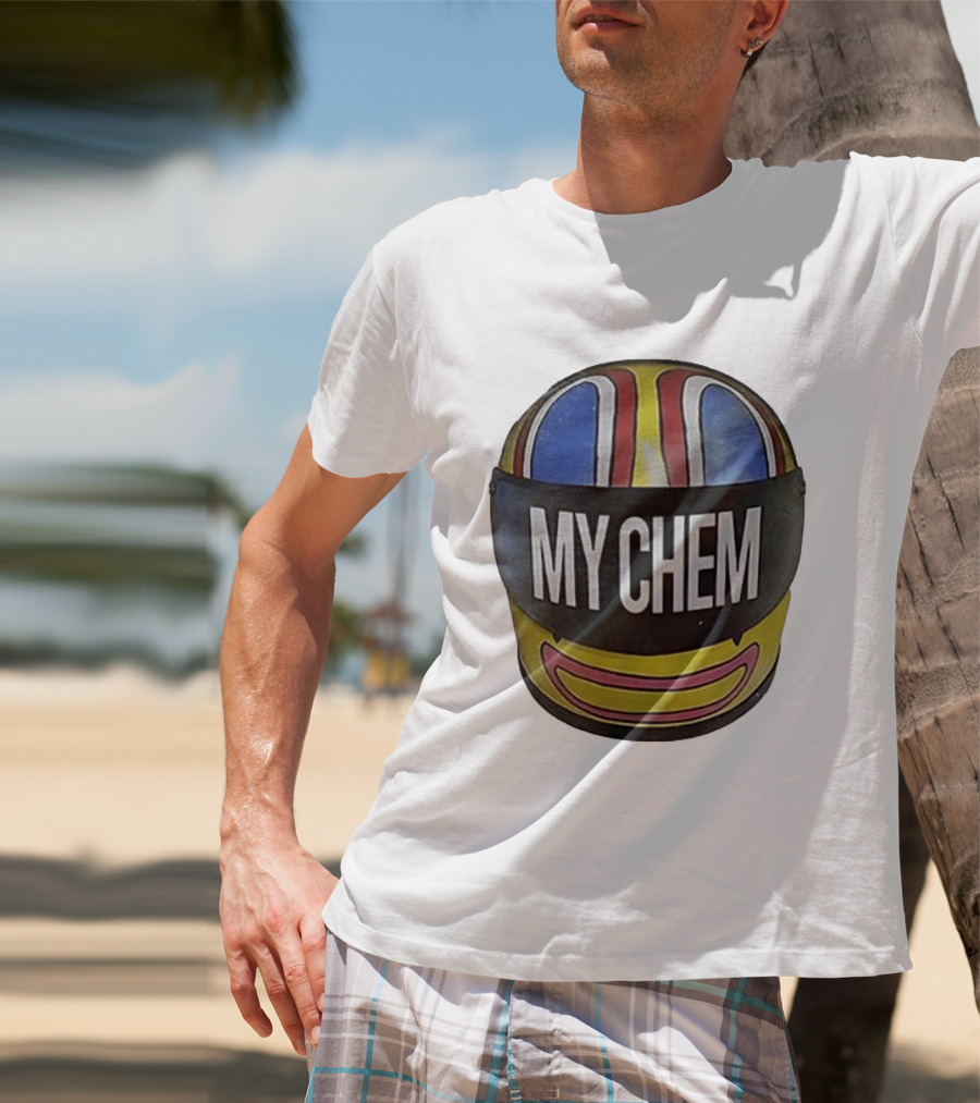 My Chemical Romance Kobra Kid Helmet My Chem T-Shirt