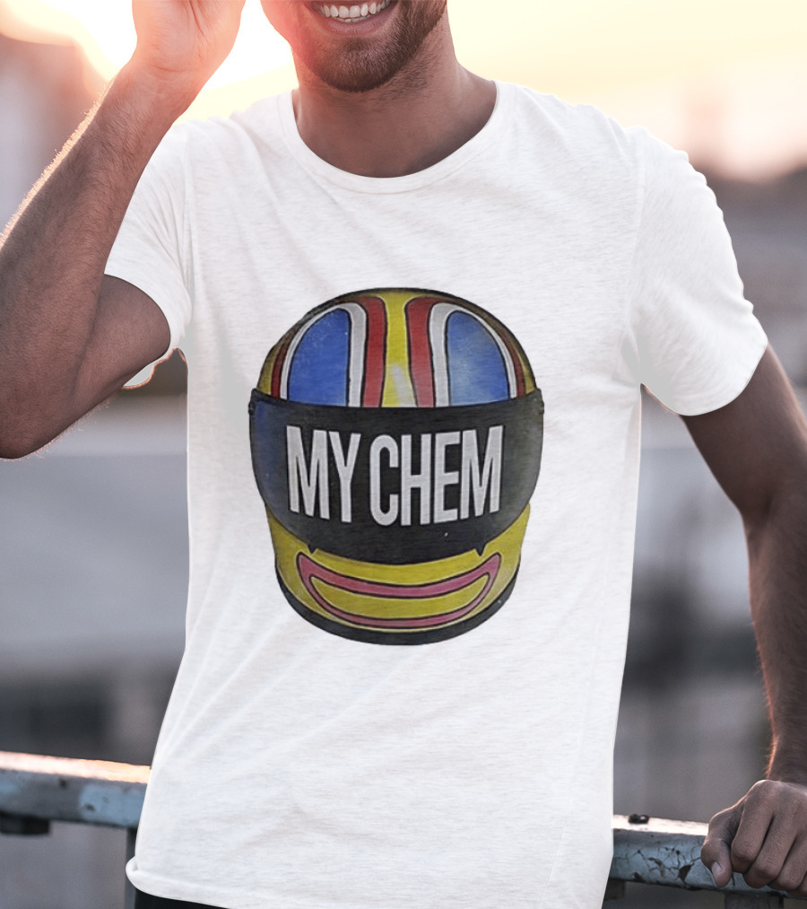 My Chemical Romance Kobra Kid Helmet My Chem T-Shirt