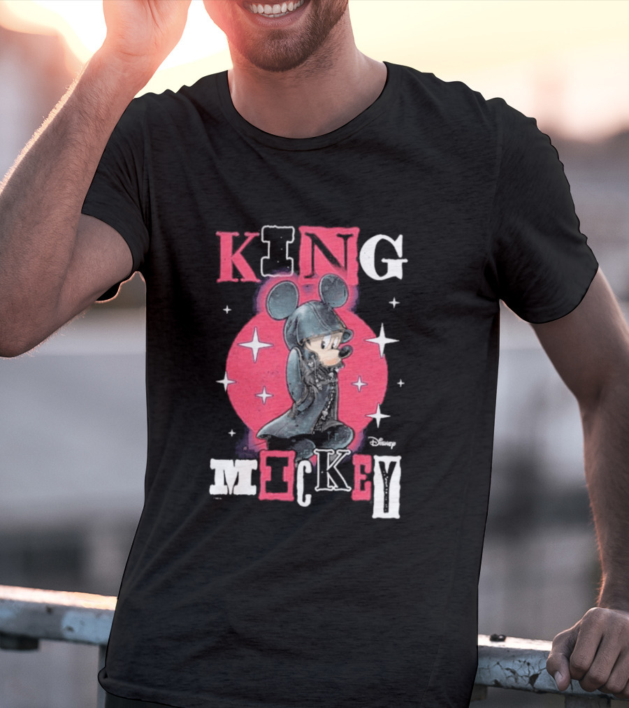 Disney Kingdom Hearts King Mickey Stars T-Shirt