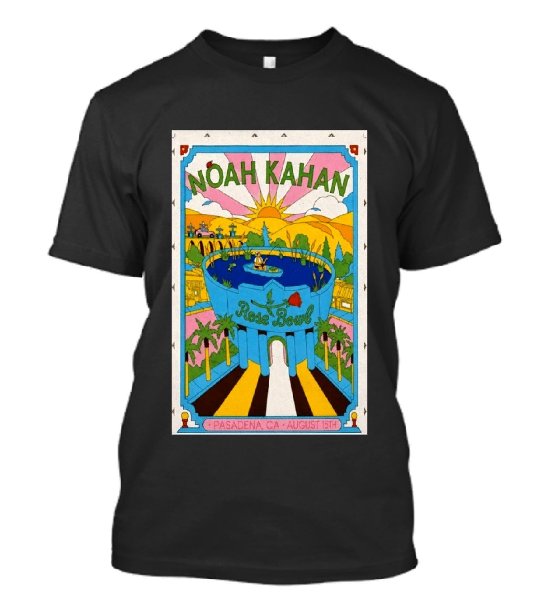 Noah Kahan Rose Bowl Pasadena CA August 15th 2026 T-Shirt