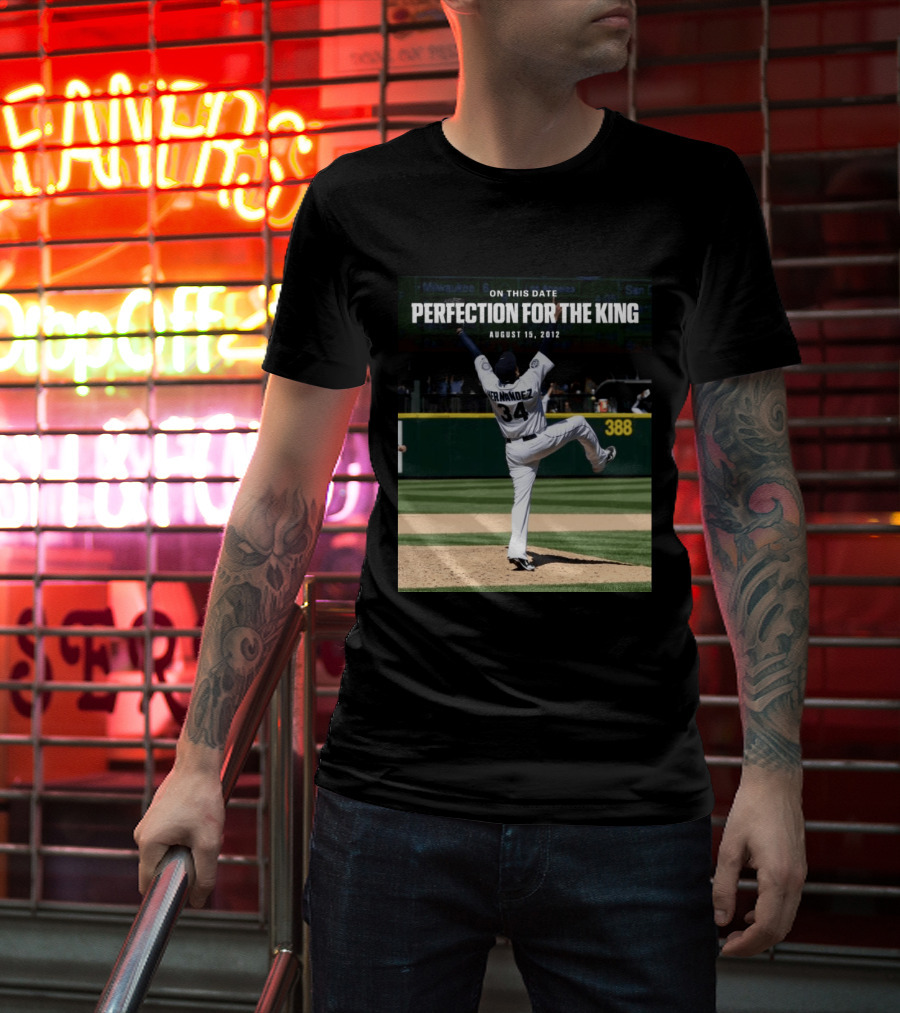 On This Date Perfection For The King Hernandez 34 August 15 2012 T-Shirt