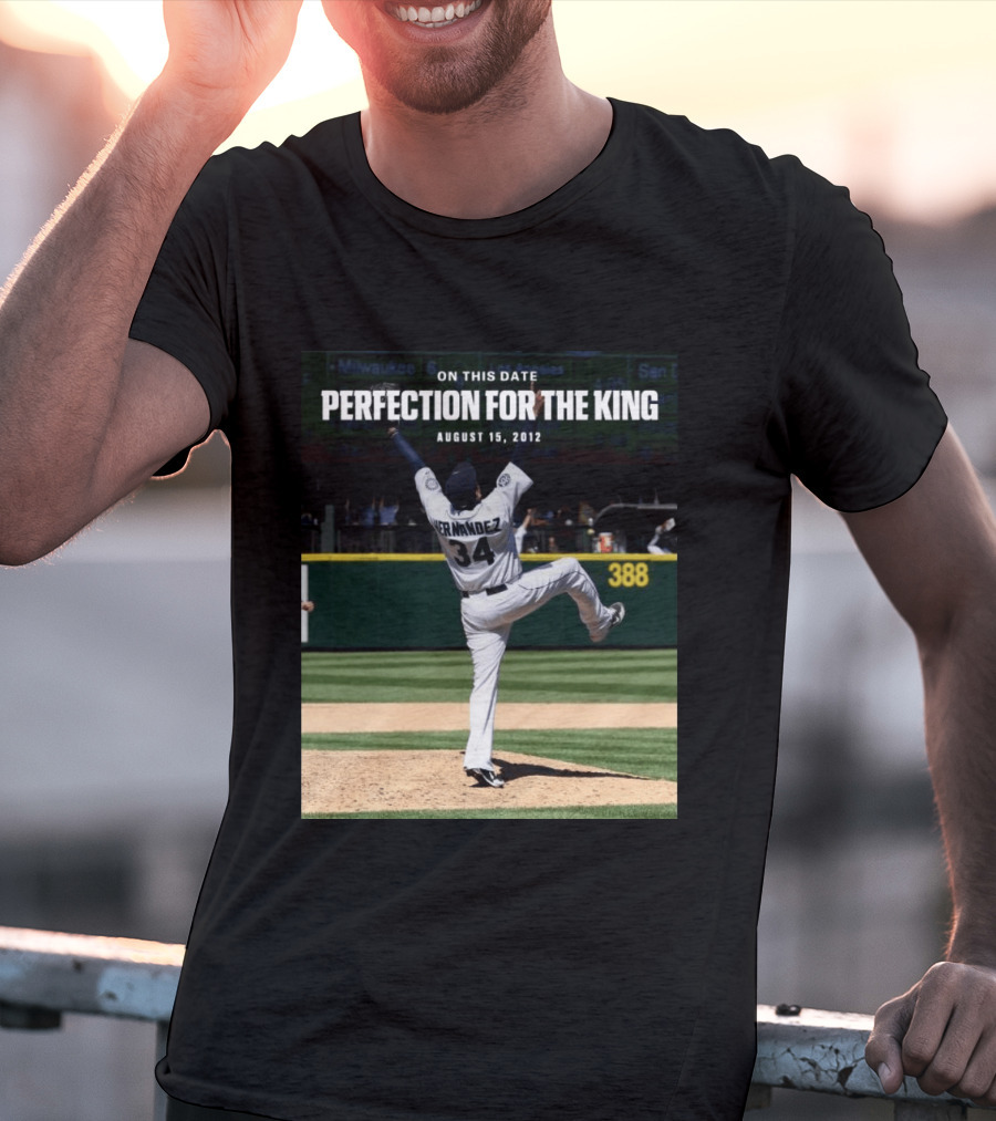 On This Date Perfection For The King Hernandez 34 August 15 2012 T-Shirt