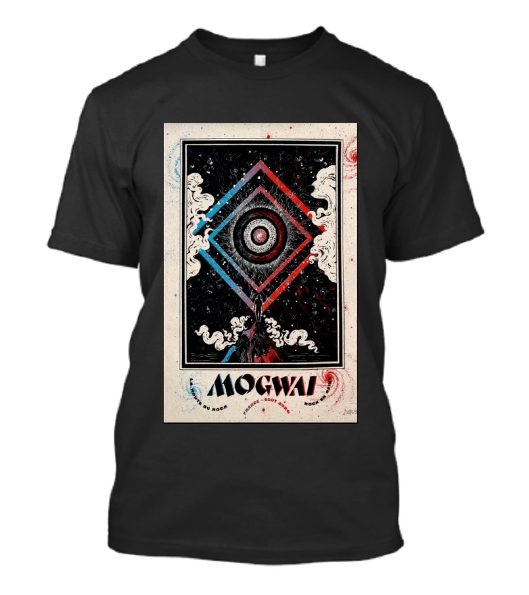 Mogwai 2026 France Rock Festival Exclusive Voyage Du Rock T-Shirt