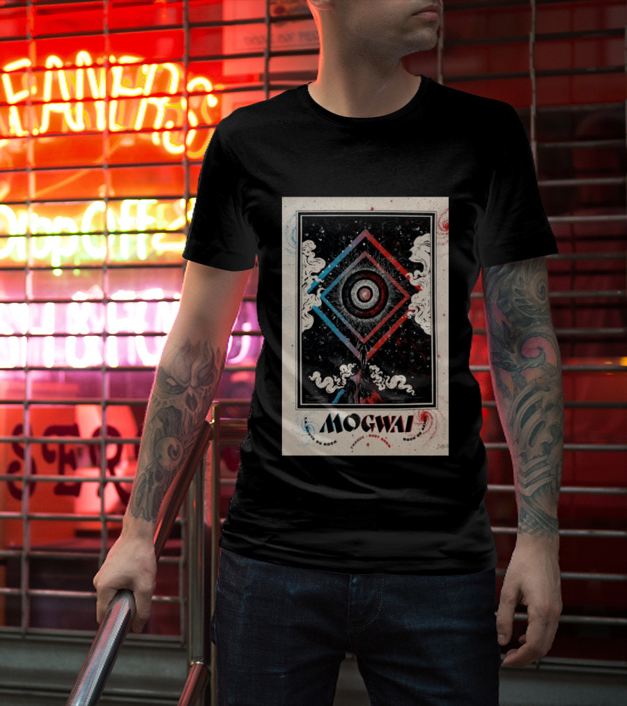 Mogwai 2026 France Rock Festival Exclusive Voyage Du Rock T-Shirt