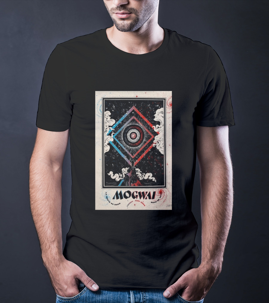 Mogwai 2026 France Rock Festival Exclusive Voyage Du Rock T-Shirt