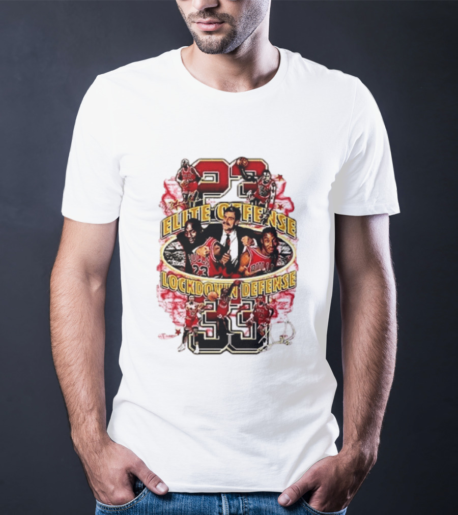 Chicago Bull Machael Jordan X Scotie Pippen Build For Greatness T-Shirt