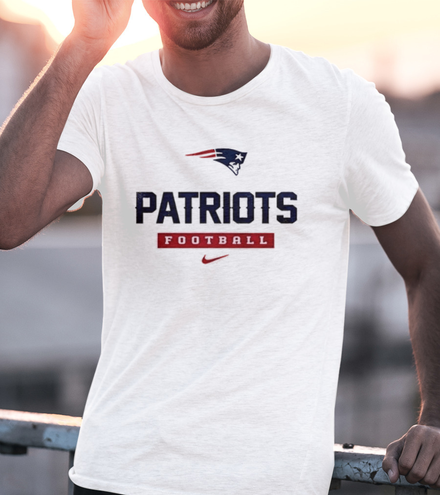 New England Patriots Football Silly Goose Nike T-Shirt