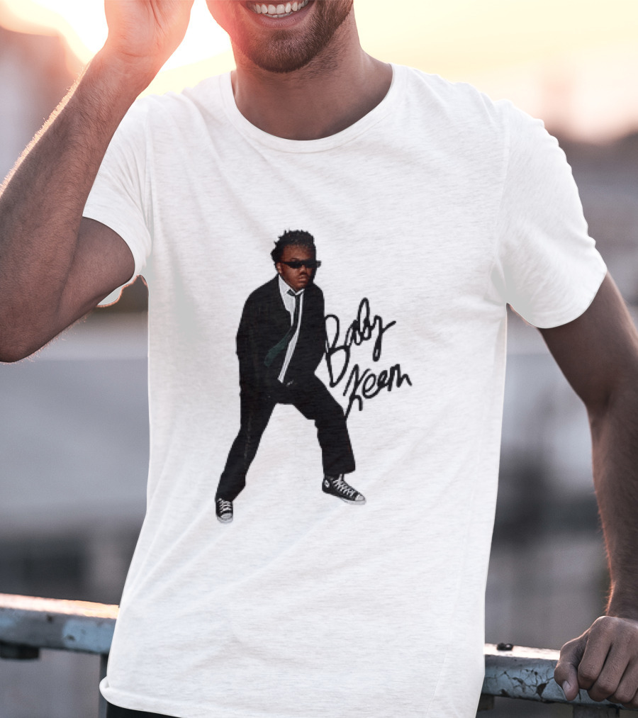 PgLang Baby Keem Cool Pose Sunglasses Suit Sneakers T-Shirt