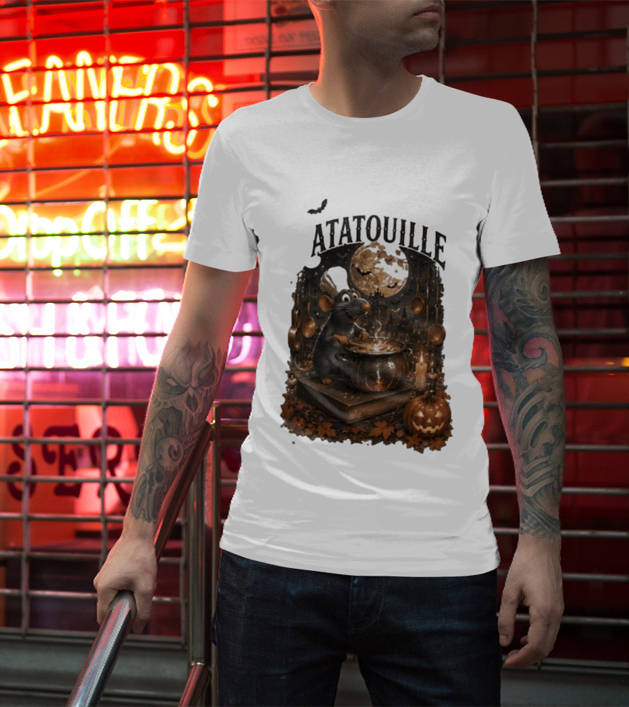 Ratatouille Halloween Cooking Adventure With Pumpkin And Chef Mouse T-Shirt