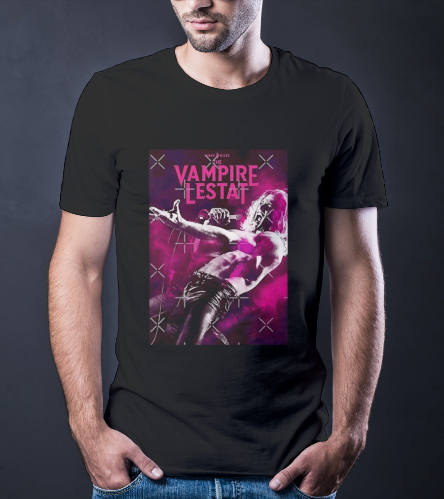 Anne Rice's The Vampire Lestat Gothic Horror Rock Star Aesthetic T-Shirt