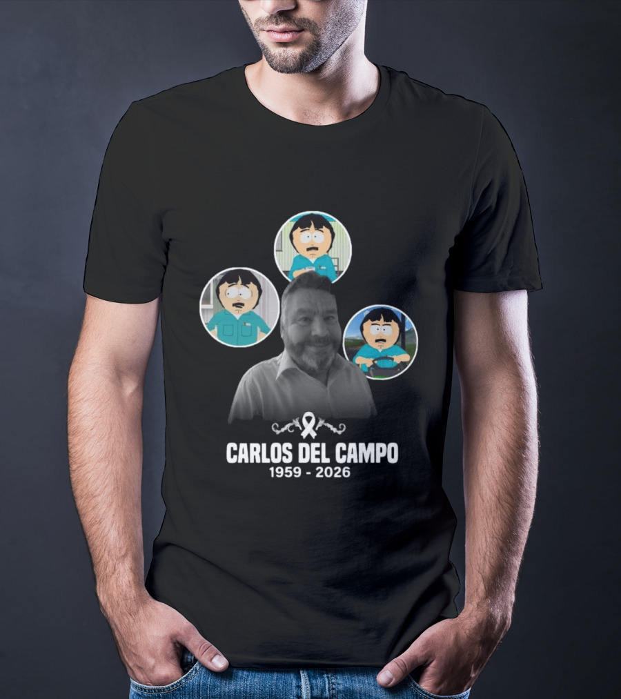 CARLOS DEL CAMPO 1959 2026 South Park Character Collection T-Shirt