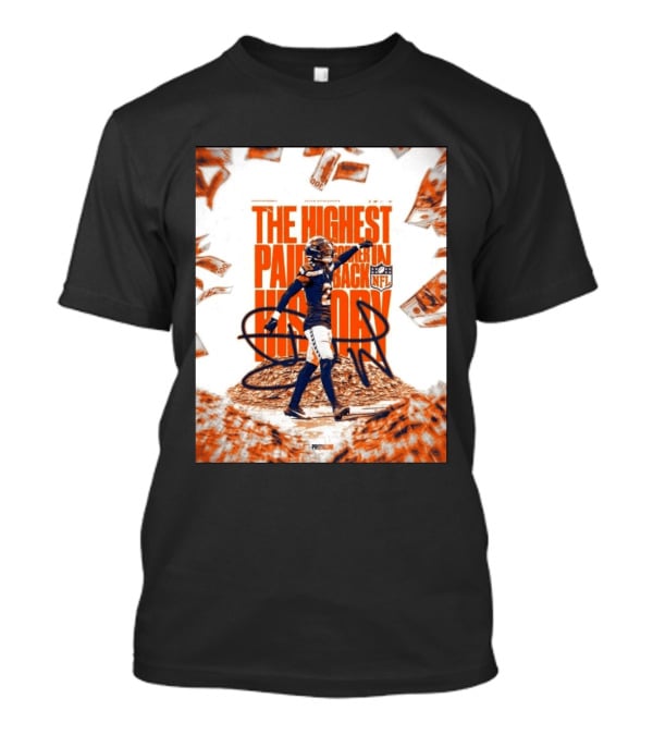 Devon Witherspoon NFL The Highest Paid Cornerback In History T-Shirt