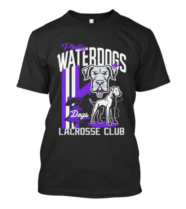 Philly Waterdogs Lacrosse Club Dogs Philadelphia T-Shirt