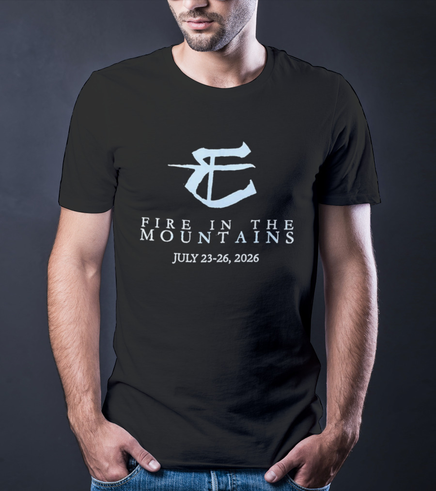 Fire In The Mountains July 23 26 2026 Festival Symbolic T-Shirt