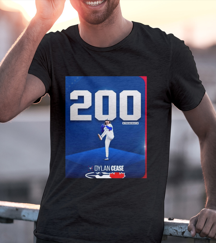 Dylan Cease 200 Strikeouts Baseball Pitcher T-Shirt