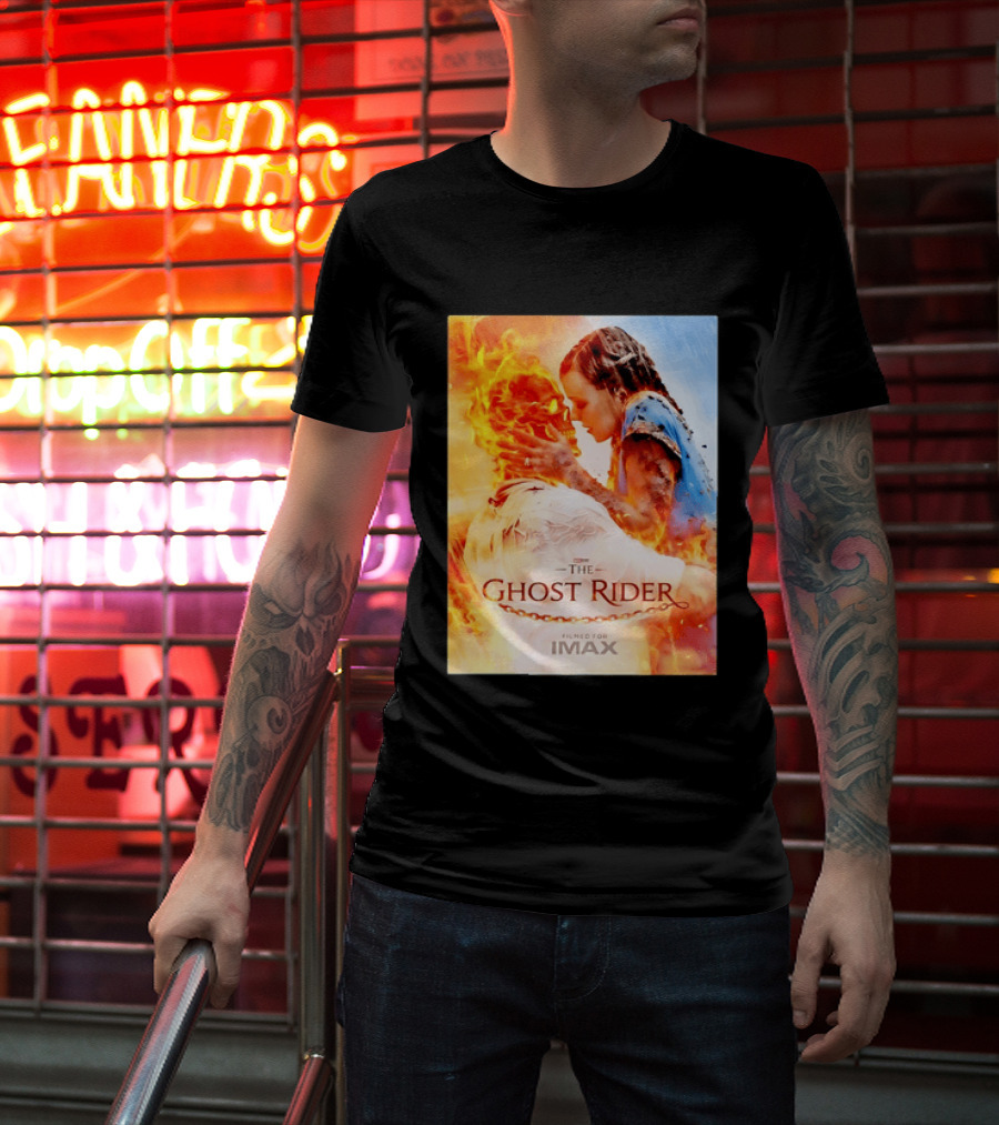 The Ghost Rider Movie Filmed For IMAX Marvel Cinematic T-Shirt
