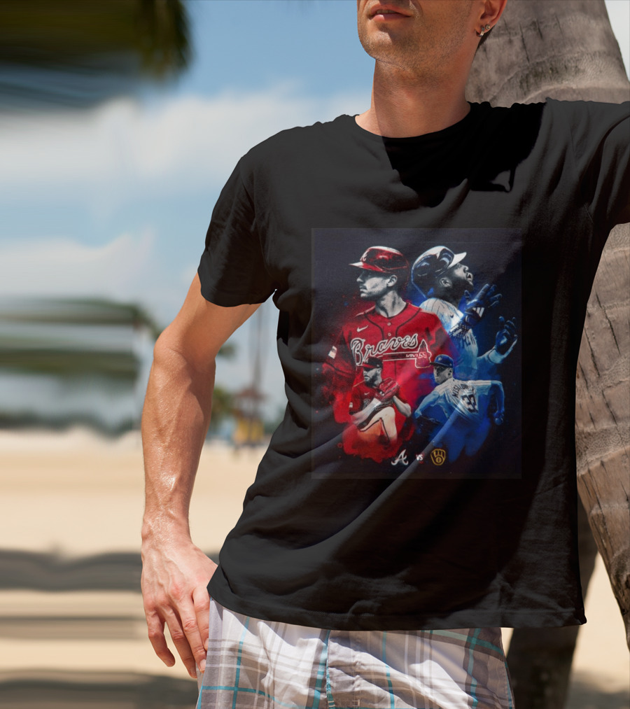 Braves Vs Brewers Showdown Chris Sale Jacob Misiorowski Pitching Duel In Milwaukee T-Shirt