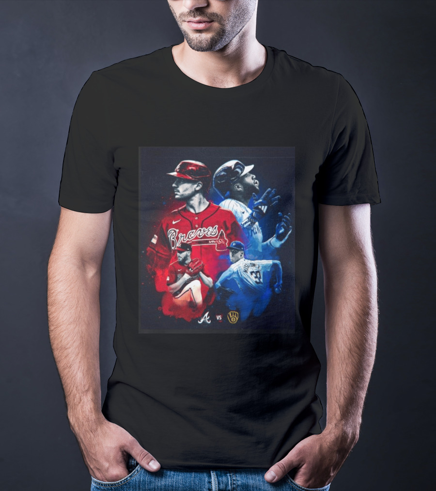 Braves Vs Brewers Showdown Chris Sale Jacob Misiorowski Pitching Duel In Milwaukee T-Shirt