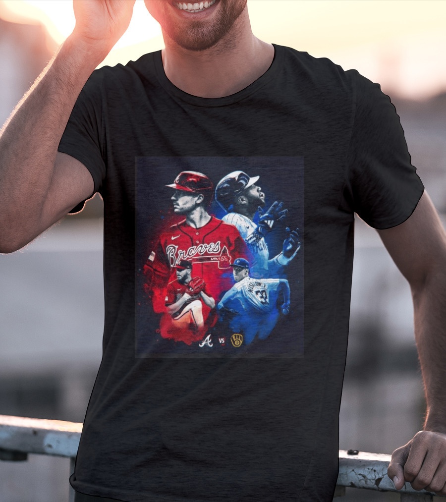 Braves Vs Brewers Showdown Chris Sale Jacob Misiorowski Pitching Duel In Milwaukee T-Shirt