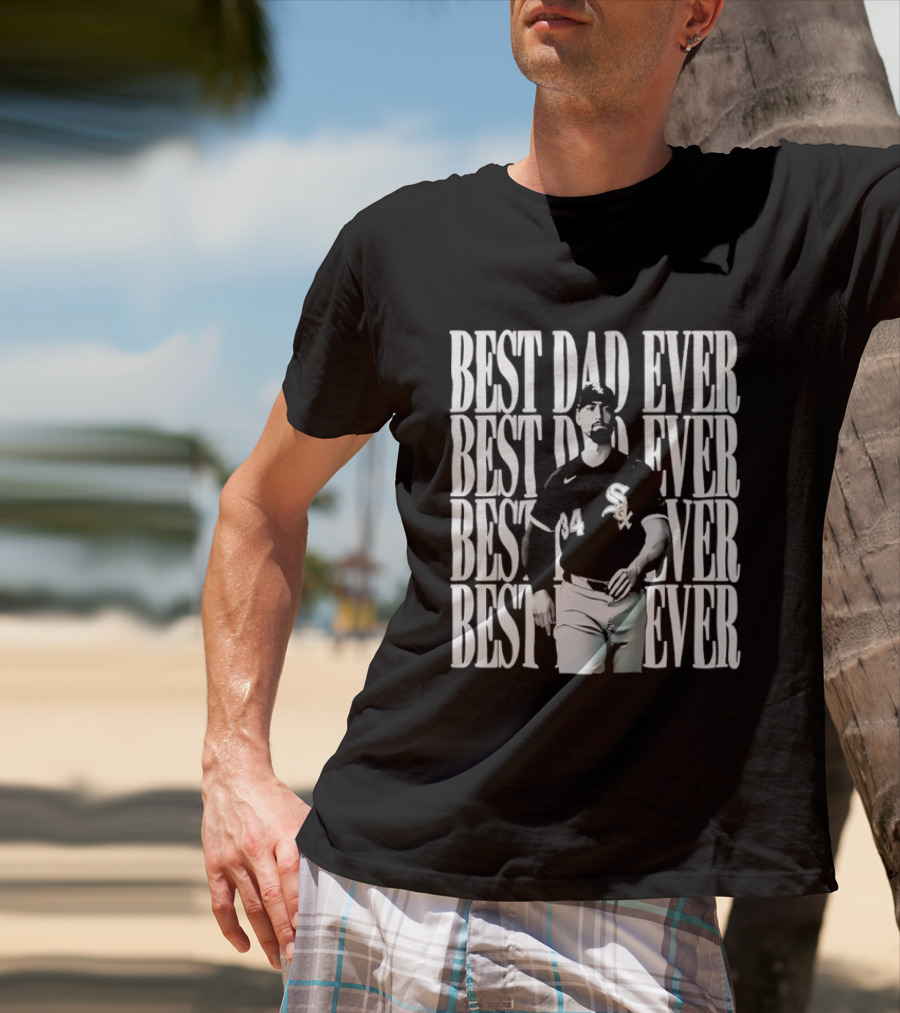 Chicago White Sox Best Dad Ever Player Number 84 T-Shirt