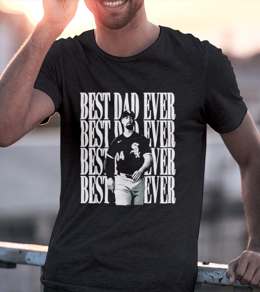 Chicago White Sox Best Dad Ever Player Number 84 T-Shirt