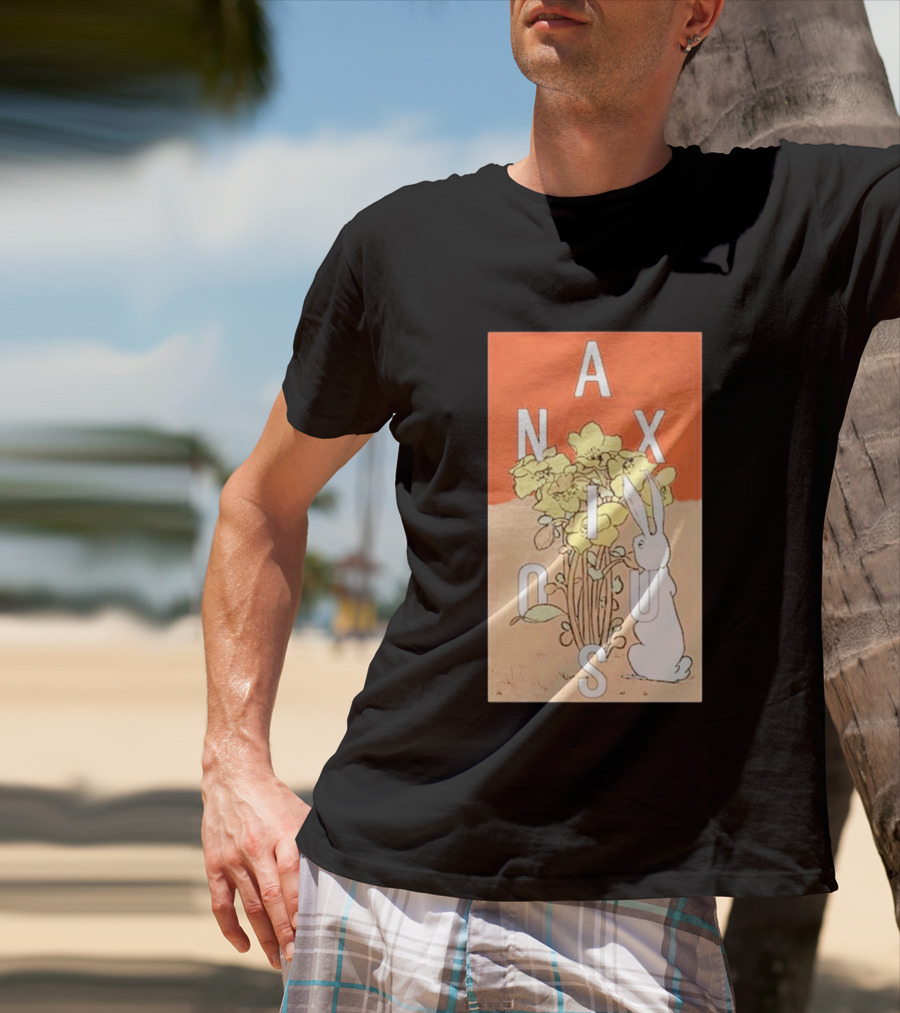 Anxious Tour 2026 Bouquet And Rabbit Summer Fall T-Shirt